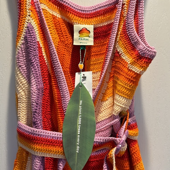 FARM Rio crochet mini dress - Picture 5 of 9